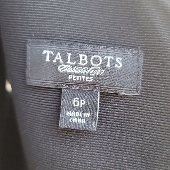 BRAND NEW TALBOTS PETITES ELEGANT BOAT SLEVELESS DRESS - Picture 14 of 16
